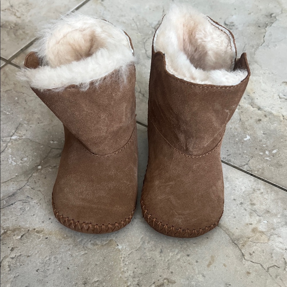 UGG Brown Baby Walker Boots